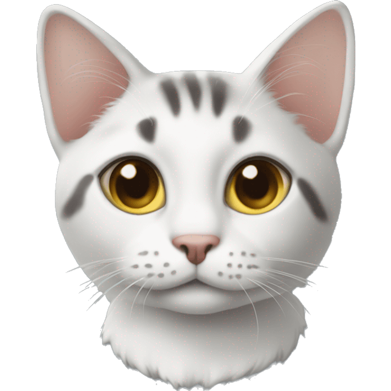 шотландская прямоухая кошка  emoji