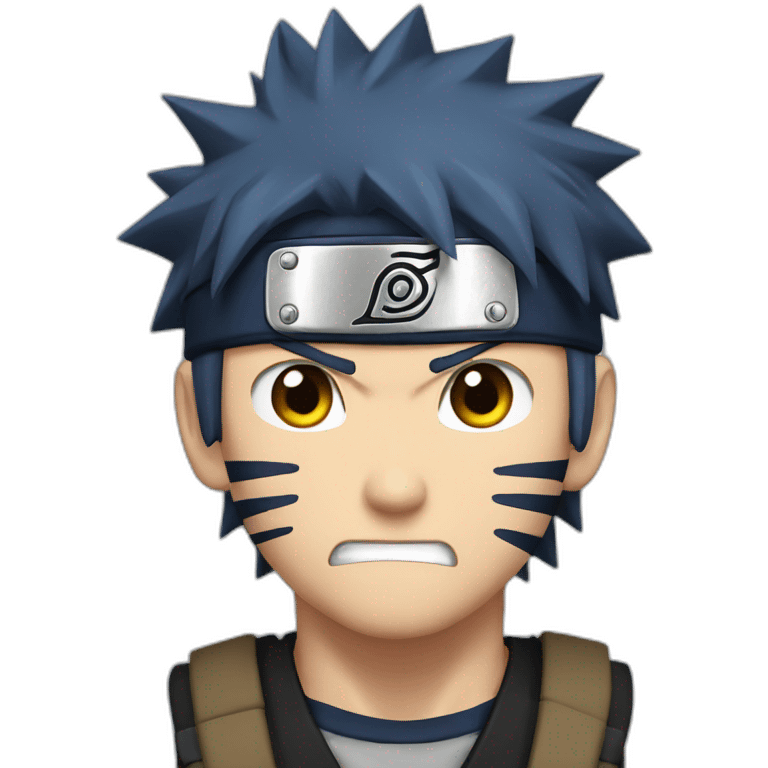 Naruto angry  emoji