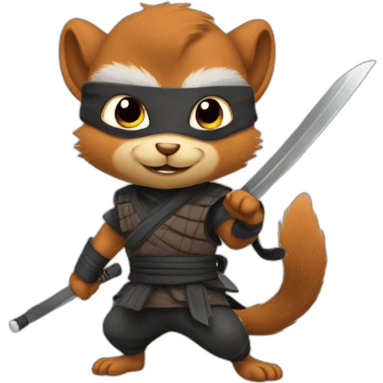 squirrel ninja emoji