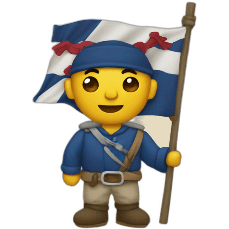 Drapeau voyageur emoji