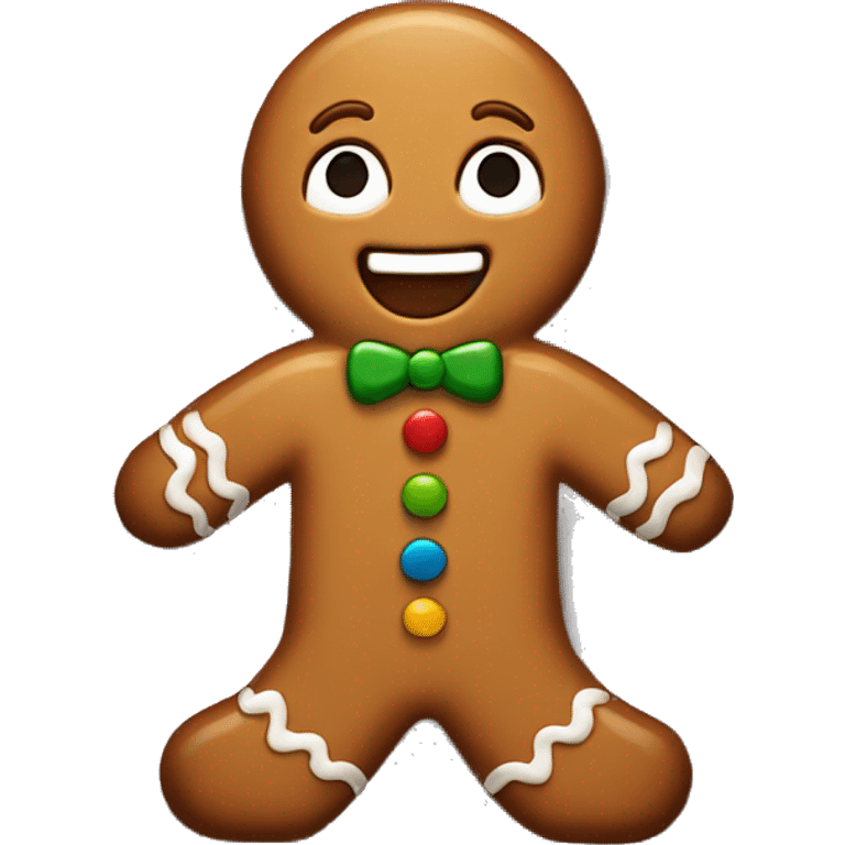 Ginger bread man emoji