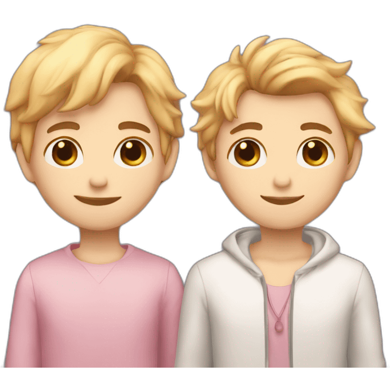 Luka en couple gay emoji