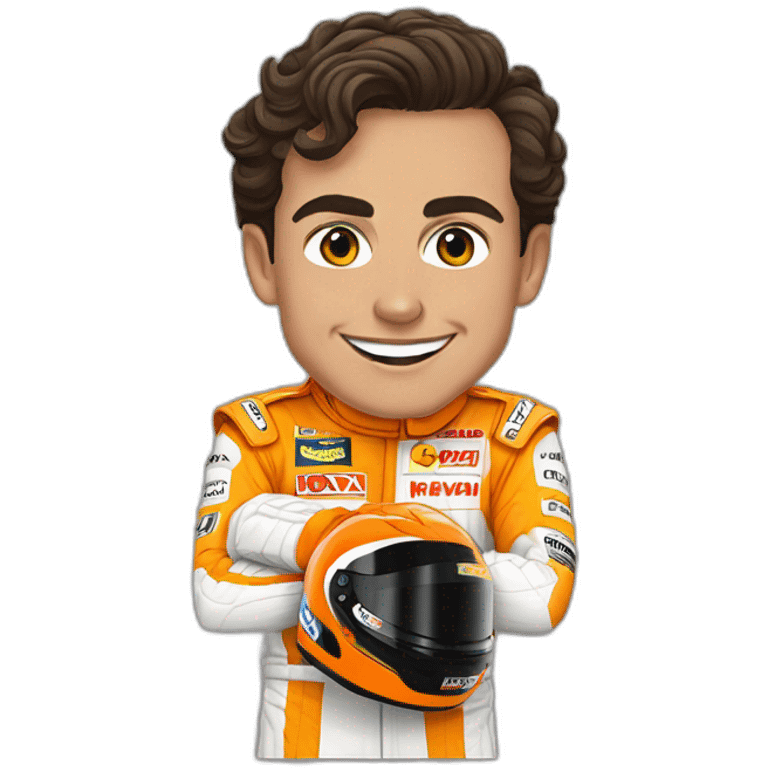 lando Norris mclaren emoji