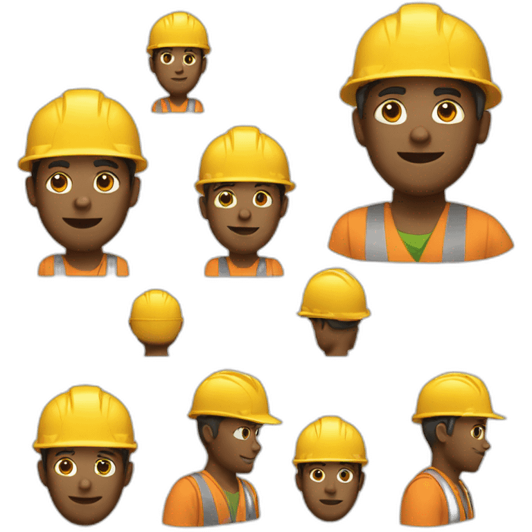 Construction worker emoji