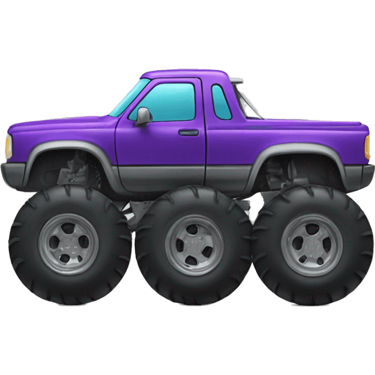 Monster truck emoji