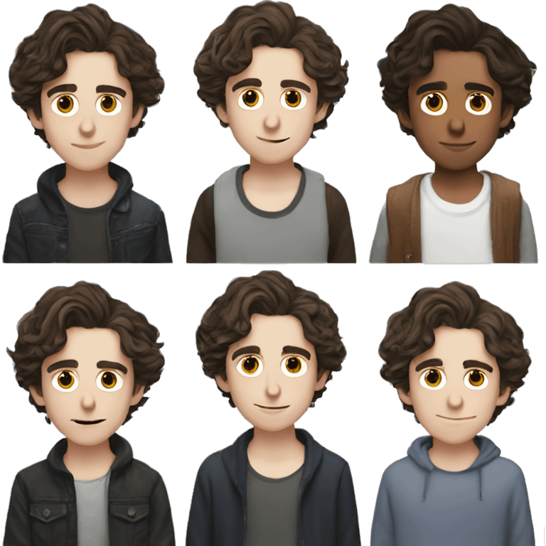 Timothee chalamet emoji