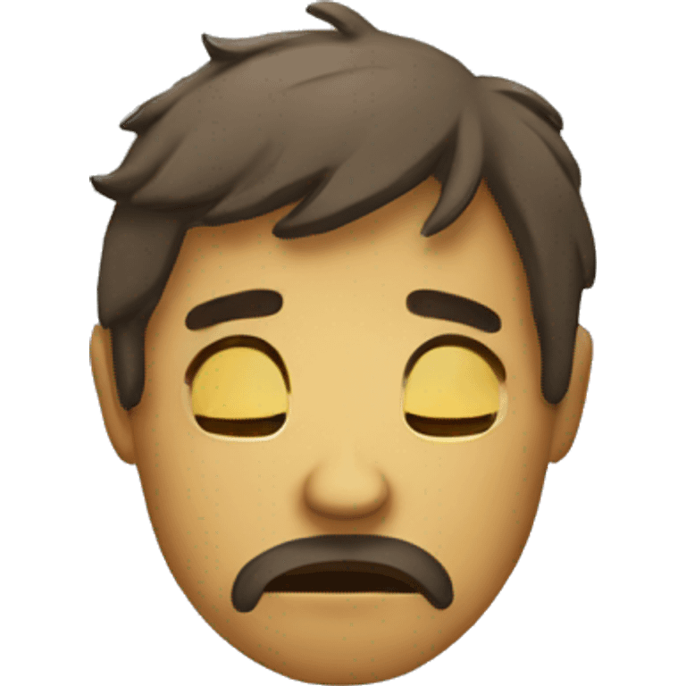 Depressed emoji