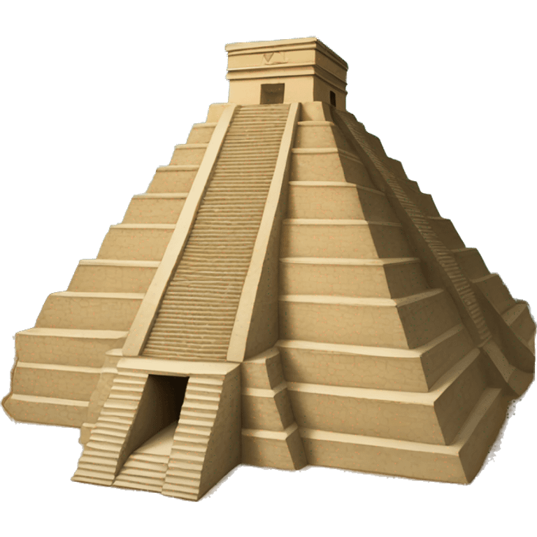 piramide maya emoji