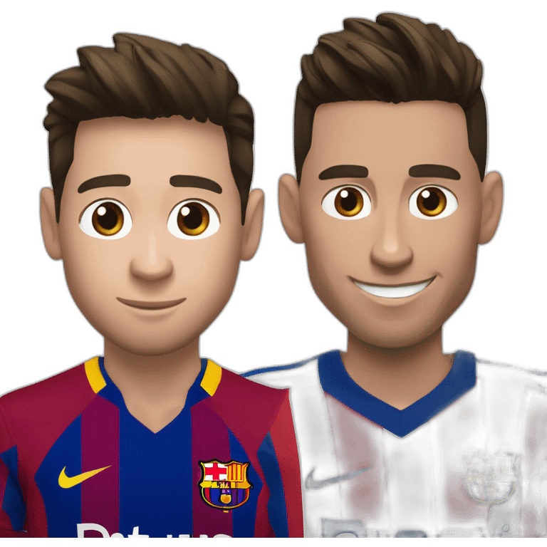 Messi et cr7 emoji