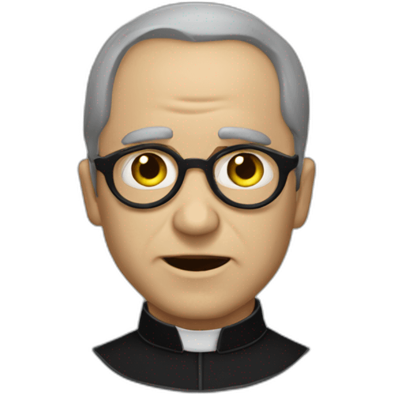 sacerdote de la película el exorcista emoji