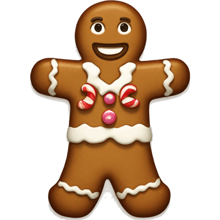 Gingerbread emoji