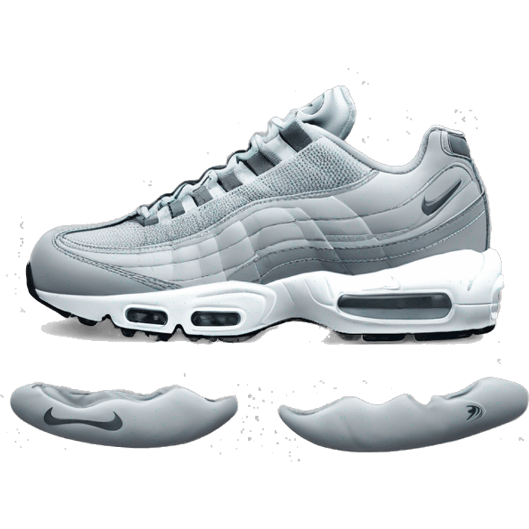 Nike Air Max 95 Jewel Swoosh Grey emoji