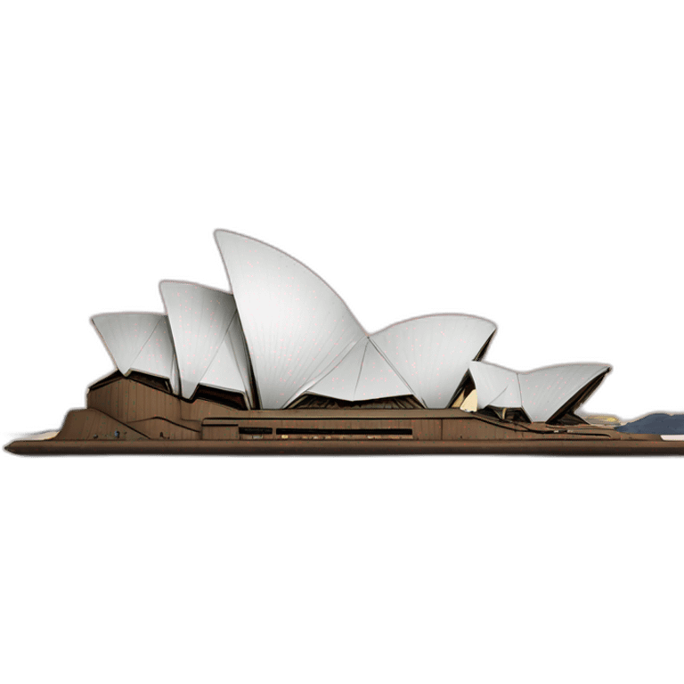 Sydney opera house emoji