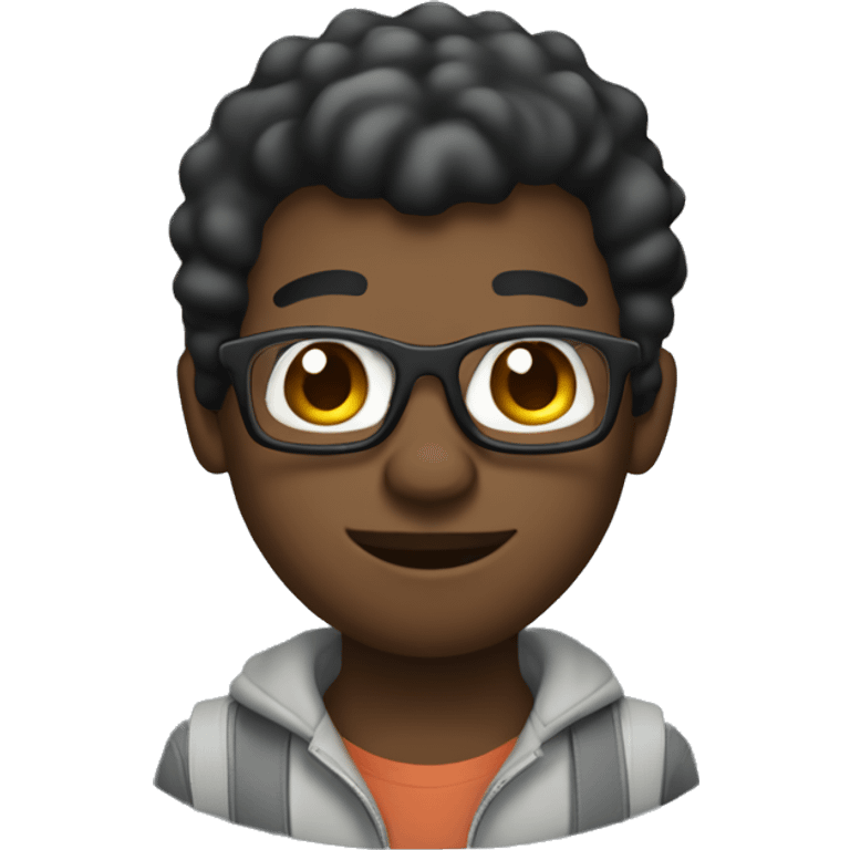 Golang Developer afroamerican emoji