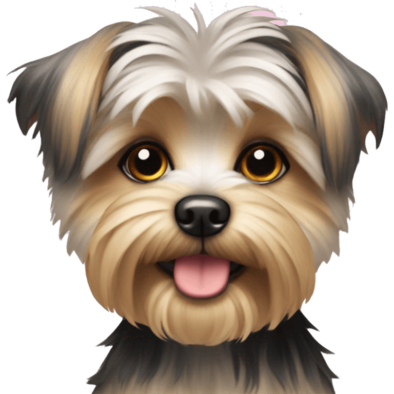 Morkie emoji