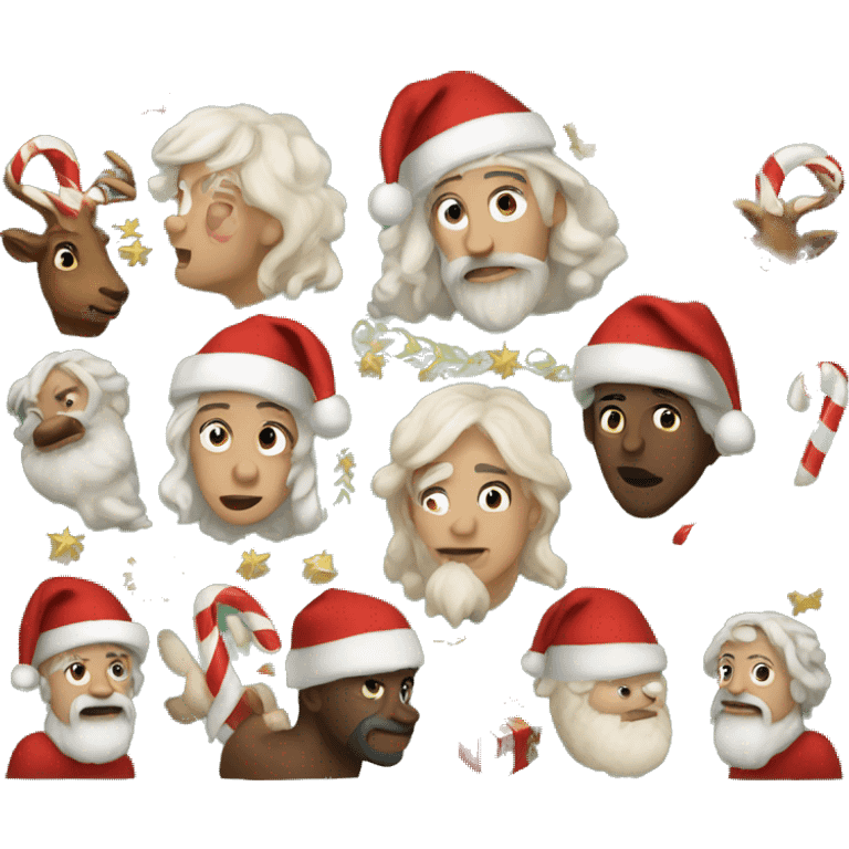 Christmas aestethic emoji