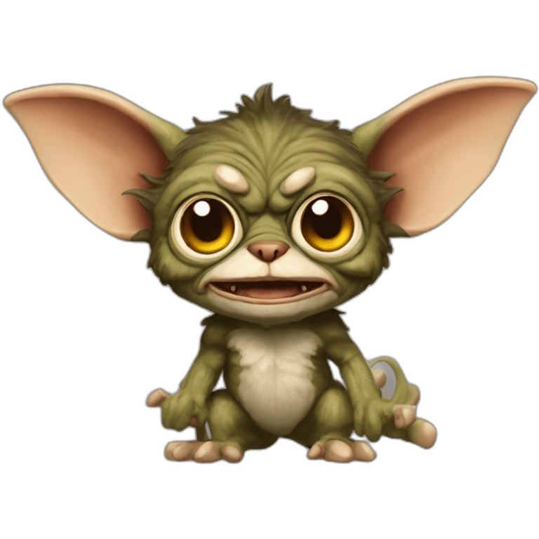 Gremlin Gizmo mad emoji