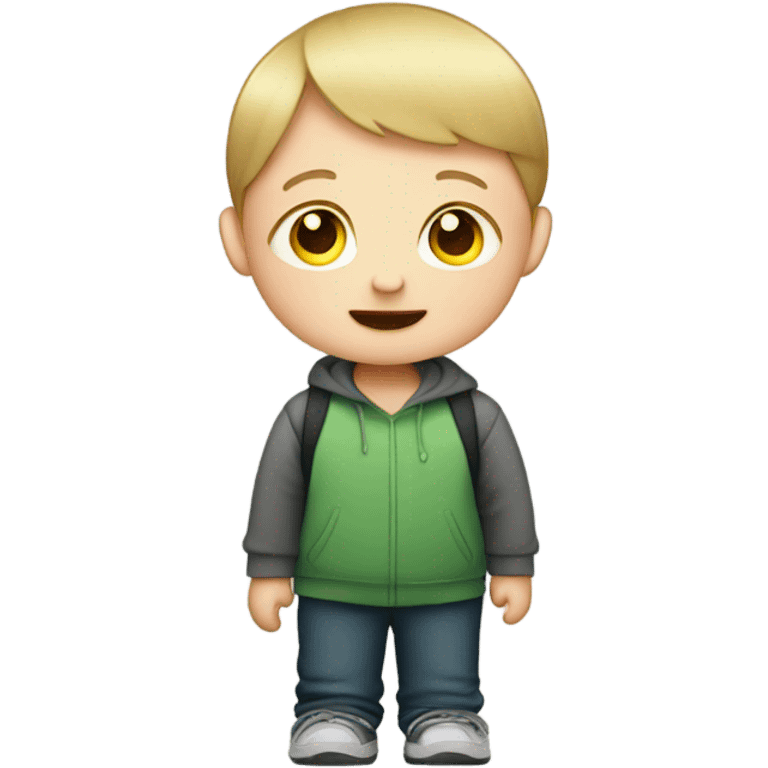 kid with down syndrome  emoji