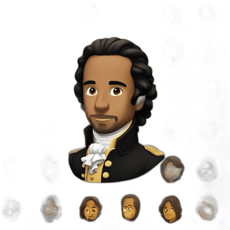 Hamilton is your deity emoji