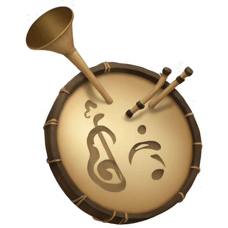 Gong instrument emoji