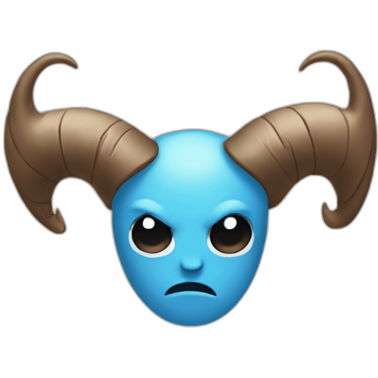 twitter-logo-with-mad-horns emoji