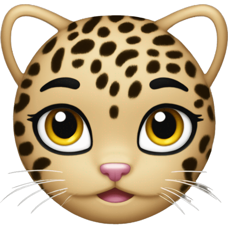 hello kitty, leopard emoji