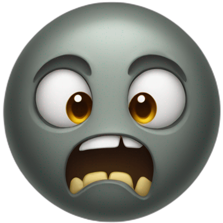 scariest face emoji