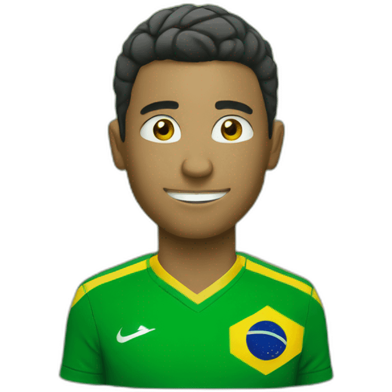 brazilian soccer player one ball emoji