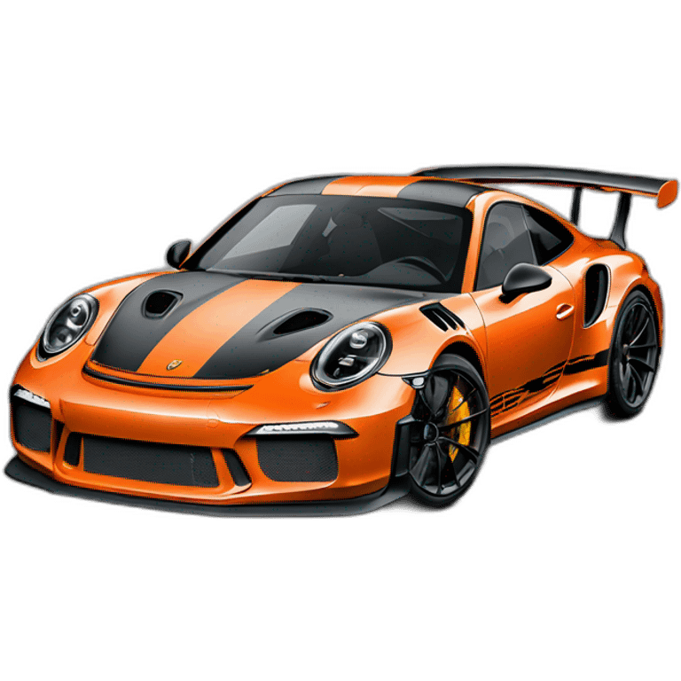 porche 911 gt3 rs emoji