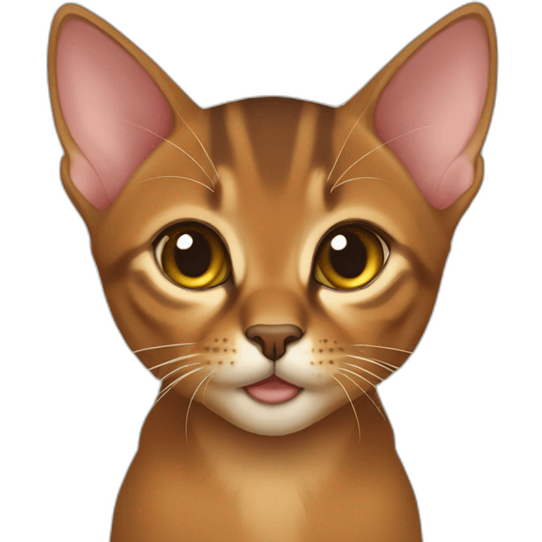 abyssinian kitten emoji