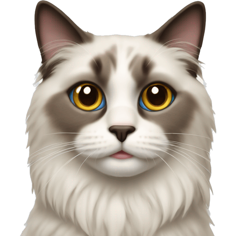 A ragdoll cat  emoji