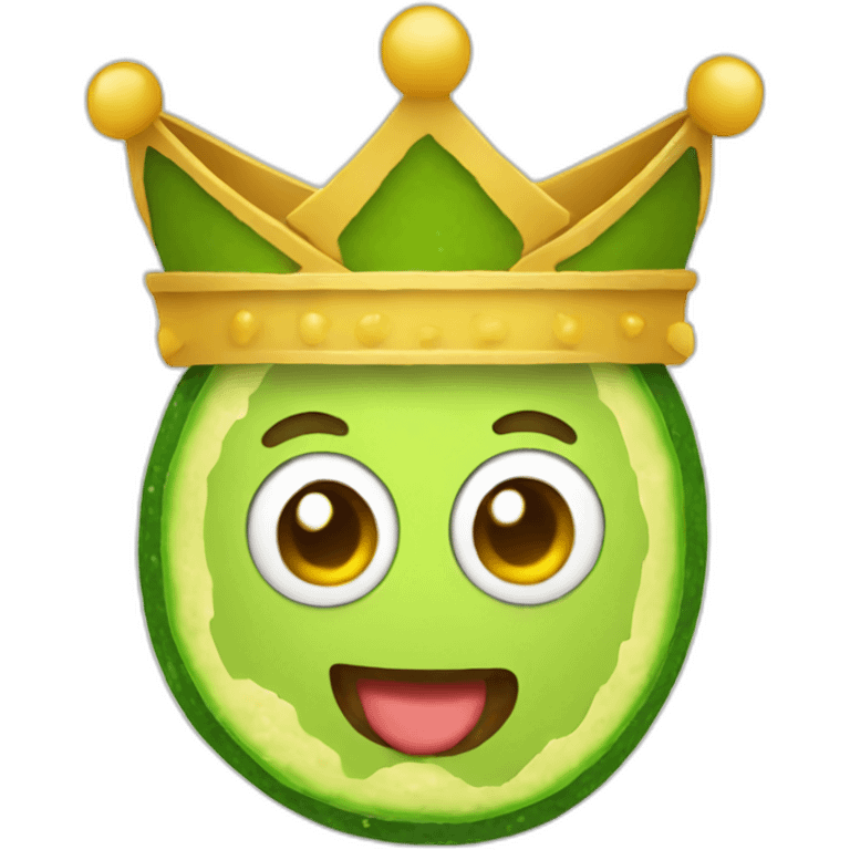 guacamole with crown emoji