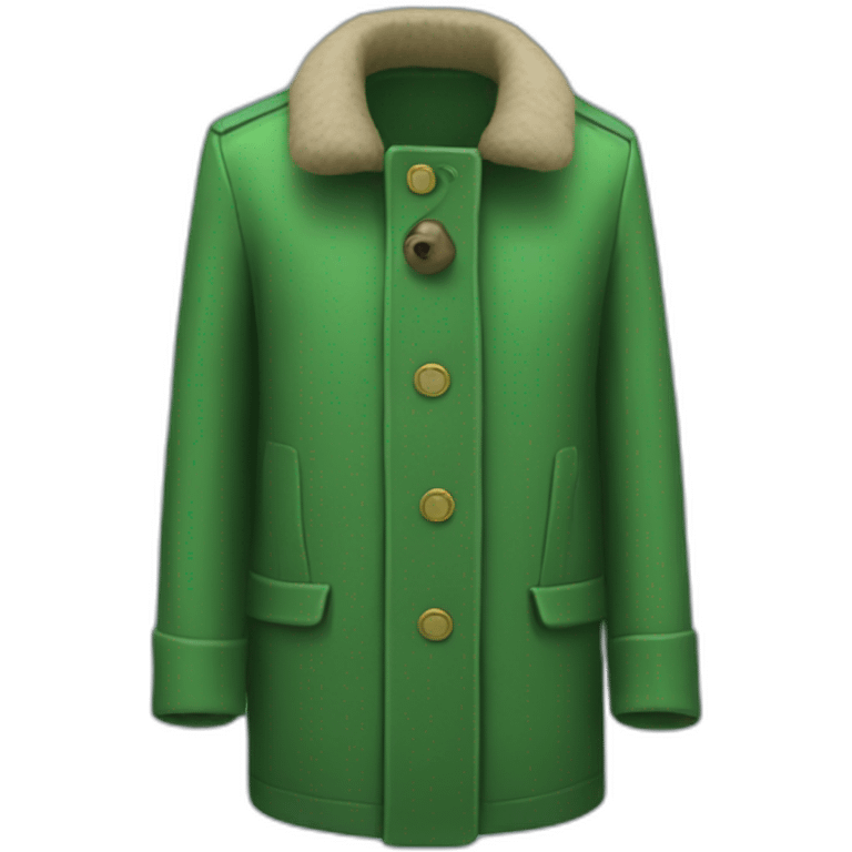 green balt coat emoji