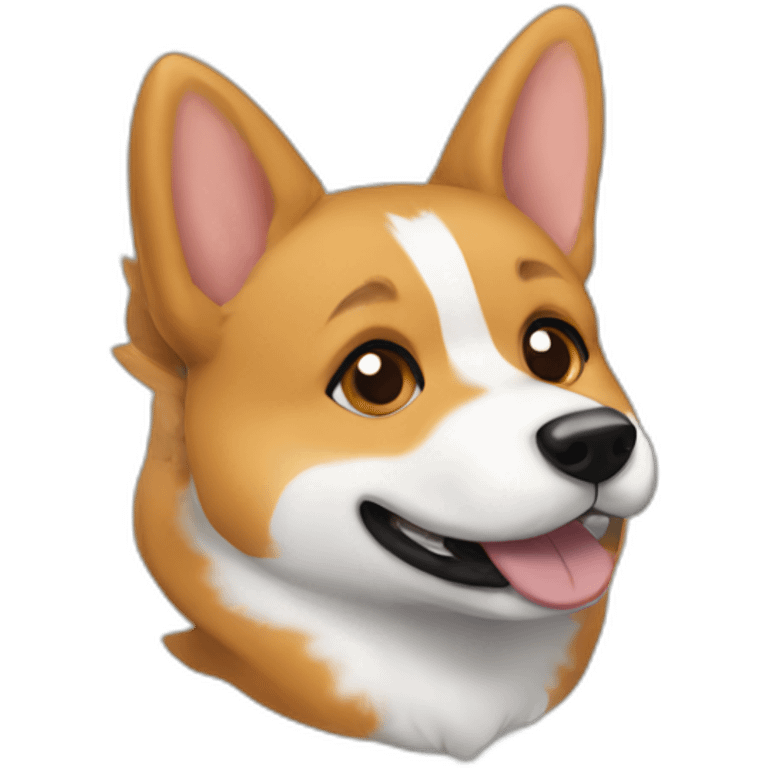 Corgi naruto ninja emoji