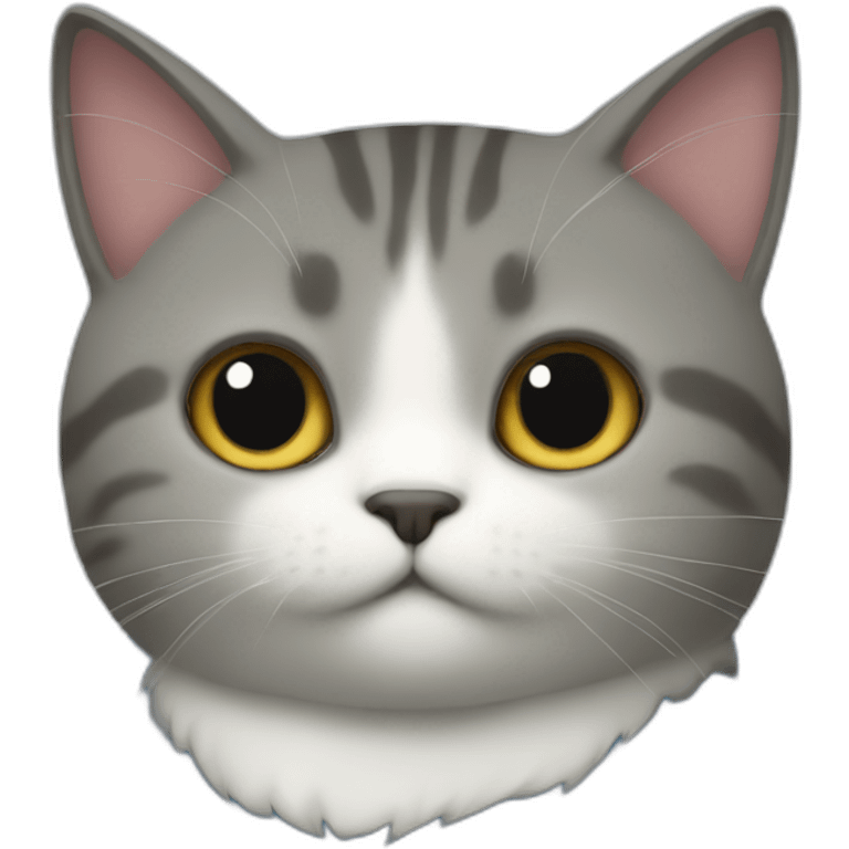 un chat avec un cape emoji