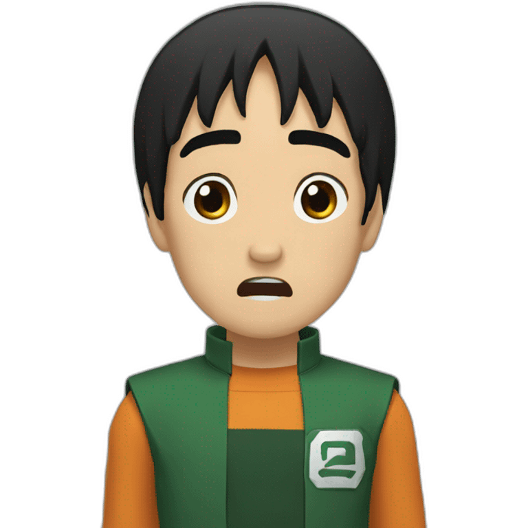 rock-lee-crying emoji