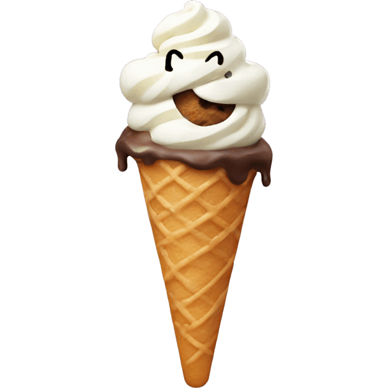 cane con gelato emoji