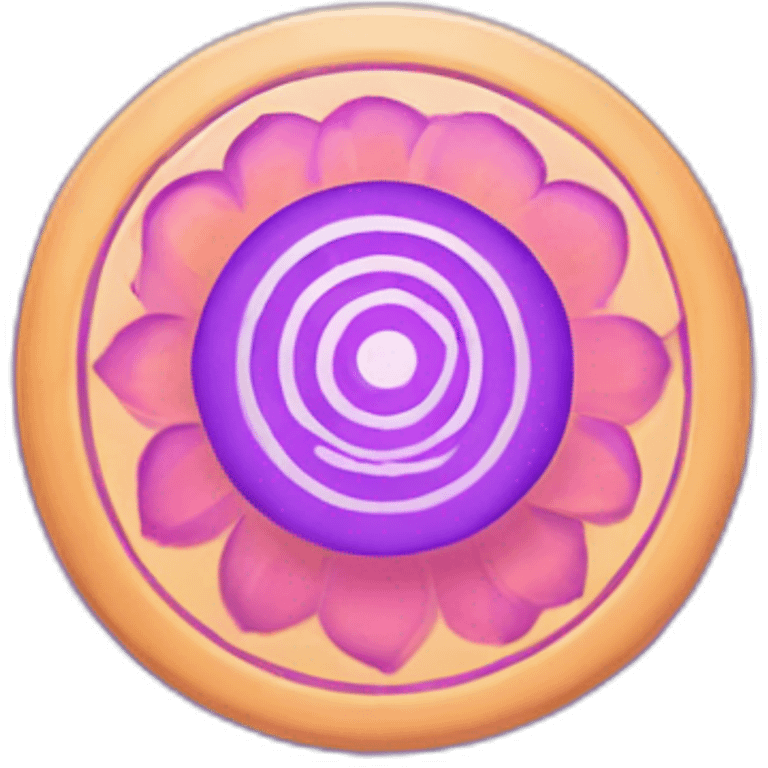 Sahasrara chakra detailed emoji