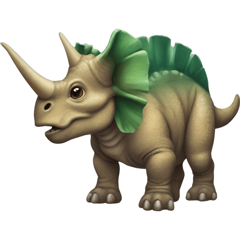 Triceratops emoji