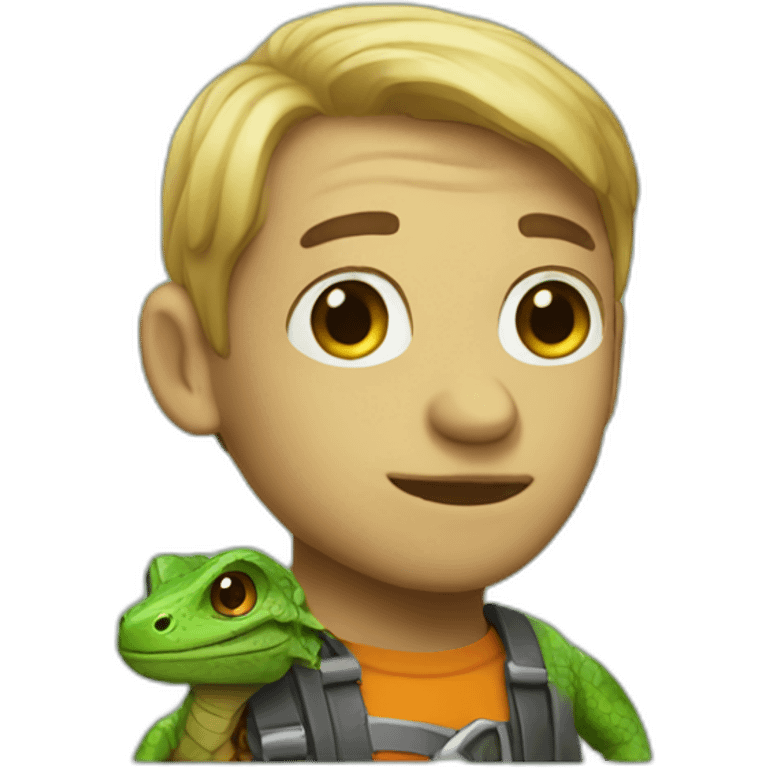 Lizard developer emoji