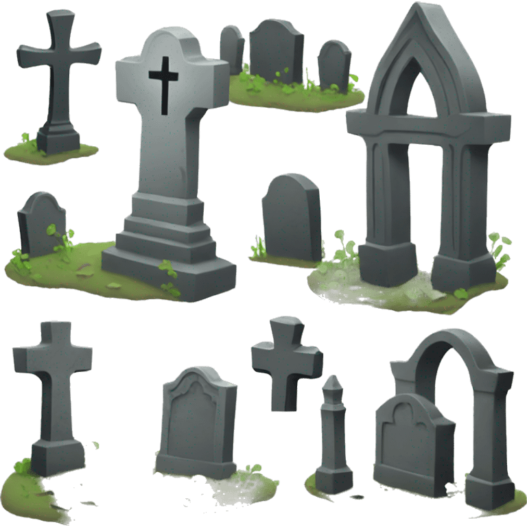 Graveyard emoji