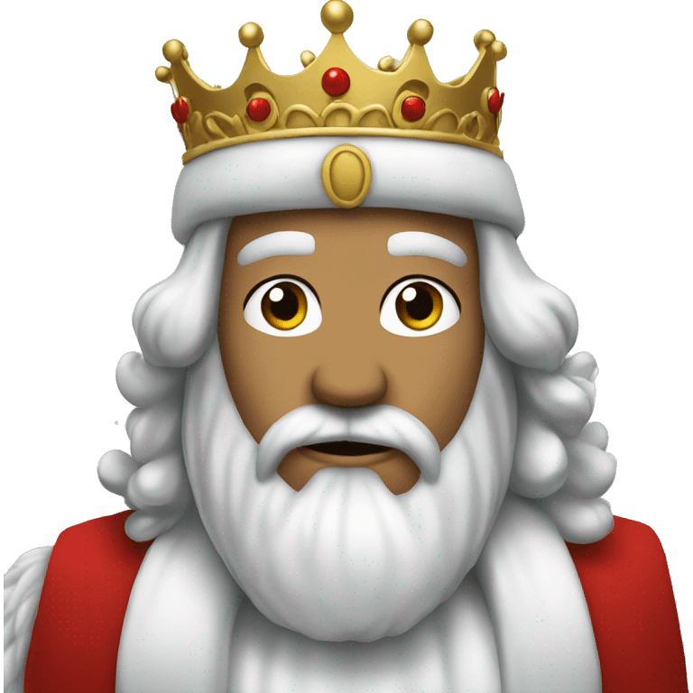 A king of chrismas emoji