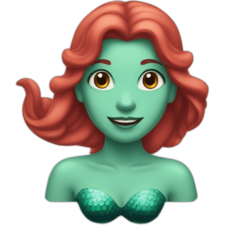 Little mermaid emoji