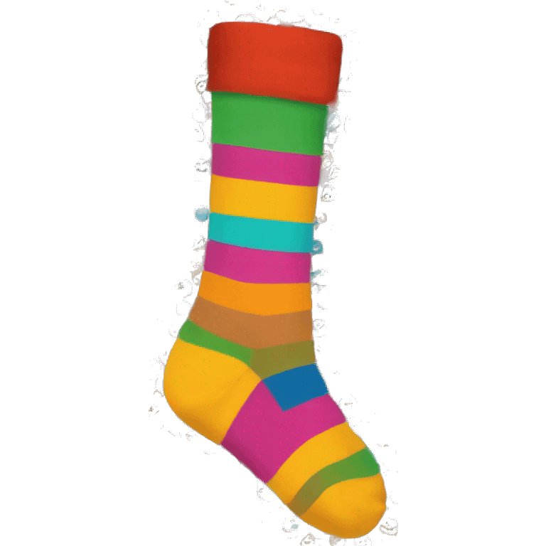 colourful socks emoji