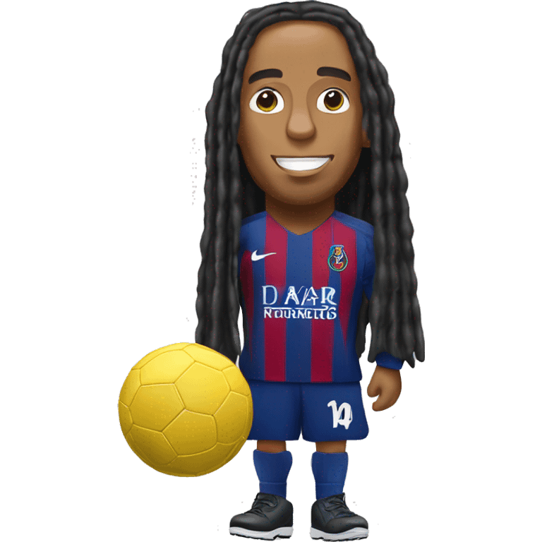 ronaldinho med ballon dior emoji