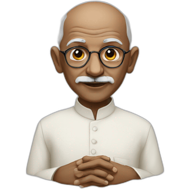 Gandhi emoji