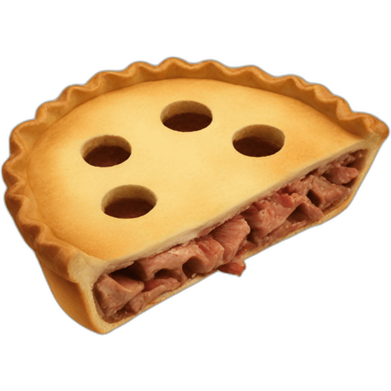 Meat pie emoji