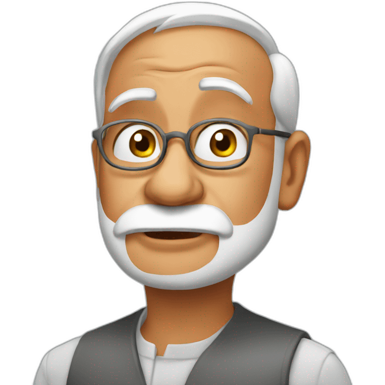 Modi reaction  emoji