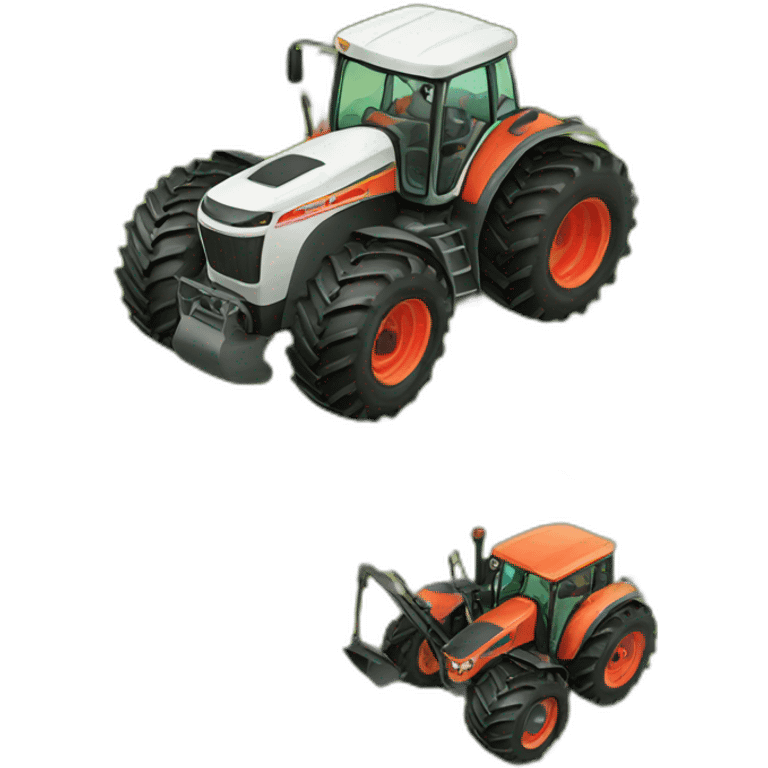 Tractor  emoji