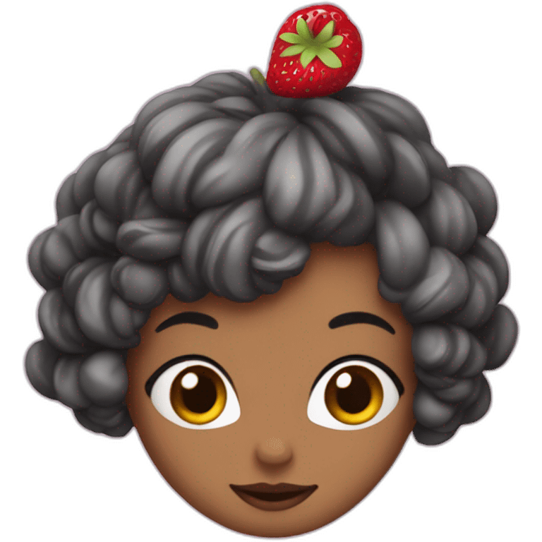 Fresa coquette emoji